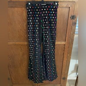 Miracle eye velvet disco bells size xs, short inseam